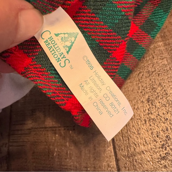 Vintage Holiday Creations Christmas Stuffed Posable Dolls Boy and Girl 16" - Picture 8 of 12